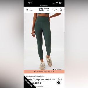 GIRLFRIEND COLLECTIVE leggings